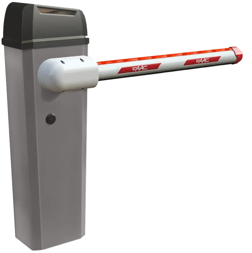 B614 increases the performance of electromechanical 
road barriers. It is newly developed and aimed at the supply for eg. camps, condominiums or other commercial uses.