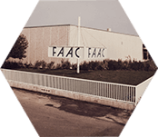 FAAC:n pääkonttori Italiassa.